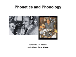 Phonetics