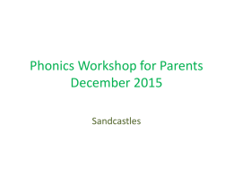 Help At Home with Phonics