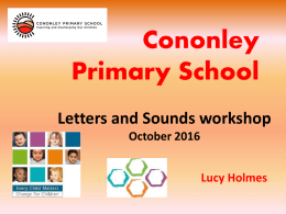 here - Cononley Primary School