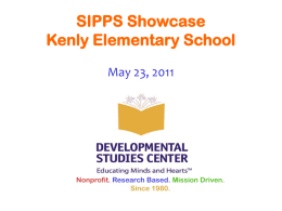 SIPPS Showcase Kenly Elementary School