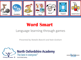Word Smart - National Literacy Trust
