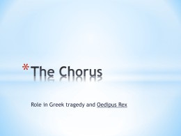 The Chorus - Marblehead Public Schools