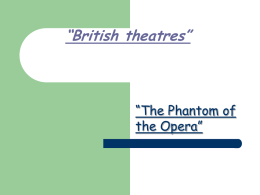 British theatres”
