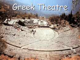 Greek Theatre PPT