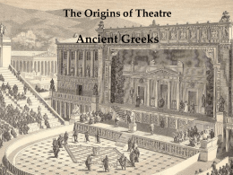 Greek theatre powerpoint