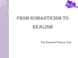 From Romanticism to Realism