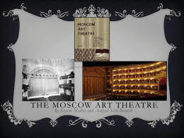 The Moscow Art Theatre - Merrillville Community School