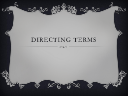 Directing Terms