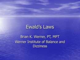 Ewald’s Laws - Fyzical | Balance