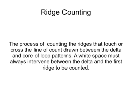 ridge counting and tracing - Portia Placino | Repository