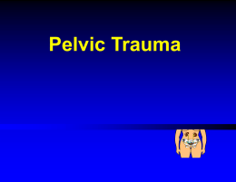 21. Pelvic Injuries