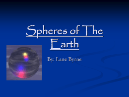 Spheres of The Earth