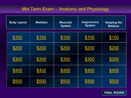 Mid Term Jeopardy Review