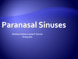 Nose and Paranasal Sinuses