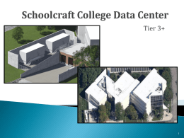 Schoolcraft College Data Center