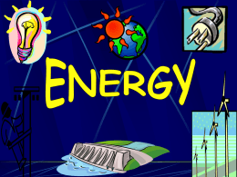 ENERGY is… - Moore Public Schools
