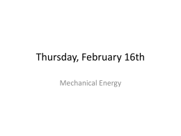 Thursday, February 16th