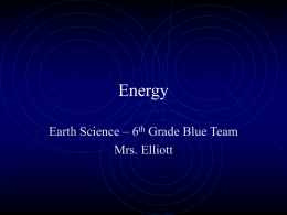 Energy - SCHOOLinSITES