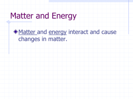 CHenergy and states of matter student