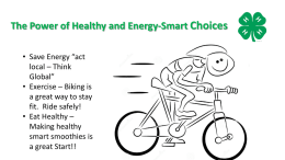 Bike Energy Presentation of Energy Concepts