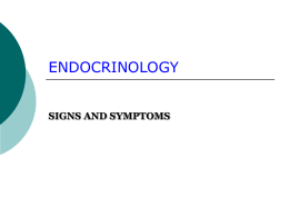 ENDOCRINOLOGY - CatsTCMNotes