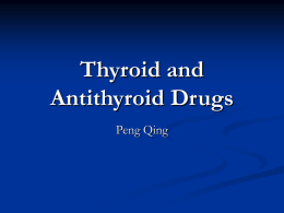 Thyroid physiology