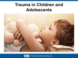 Trauma - Psychological Assessment Resources, Inc.