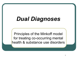 Dual Diagnoses - Integrated Recovery