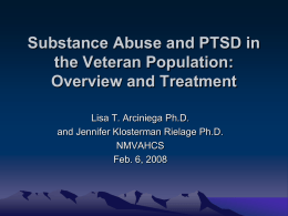 Substance Abuse: Assessment and Treatment