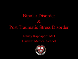Bipolar Disorder - Nancy Rappaport
