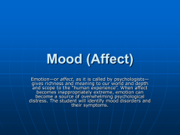 Mood (Affect)