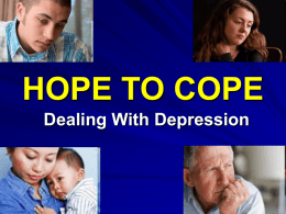 HOPE TO COPE - Hillview Baptist Church