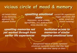 Importance of traumatic memories 2