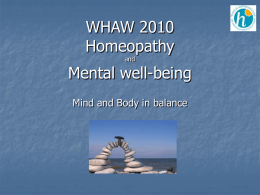 here - World Homeopathy Awareness Week