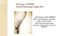 Overview of CRISP® Clinical Reasoning in