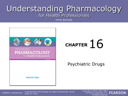 Chapter 16 lesson 2 - ROP Pharmacology for Health Care