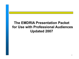 EMDR Presentation - cevcounseling.com