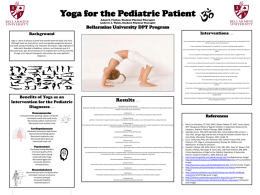 Yoga for the Pediatric Patient