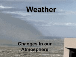 Ch7 Atmospheric Energy and Moisture Pt1