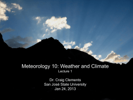 Met10_lecture_01 - Department of Meteorology and Climate