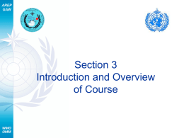 Introduction and Overview