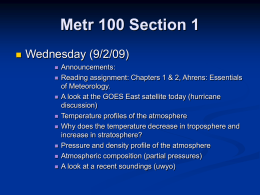 Metr 100 Section 1