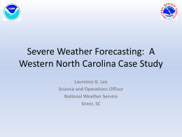 Larry_lee_Severe Weather Forecasting.ppsx