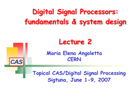 Lecture 2 - CERN Indico