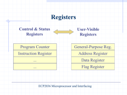 ECP2042 Microprocessor and Interfacing