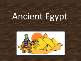 Ancient Egypt - K12LessonPlans