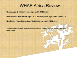 Africa Review Powerpoint