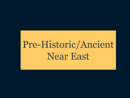 Pre-Historic and Ancient Civilizations through Classical Greece and