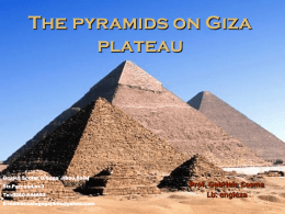 The pyramids on Gizah plateau - clasa7a-cosmagabriela