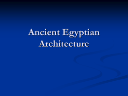 Egypt architecture